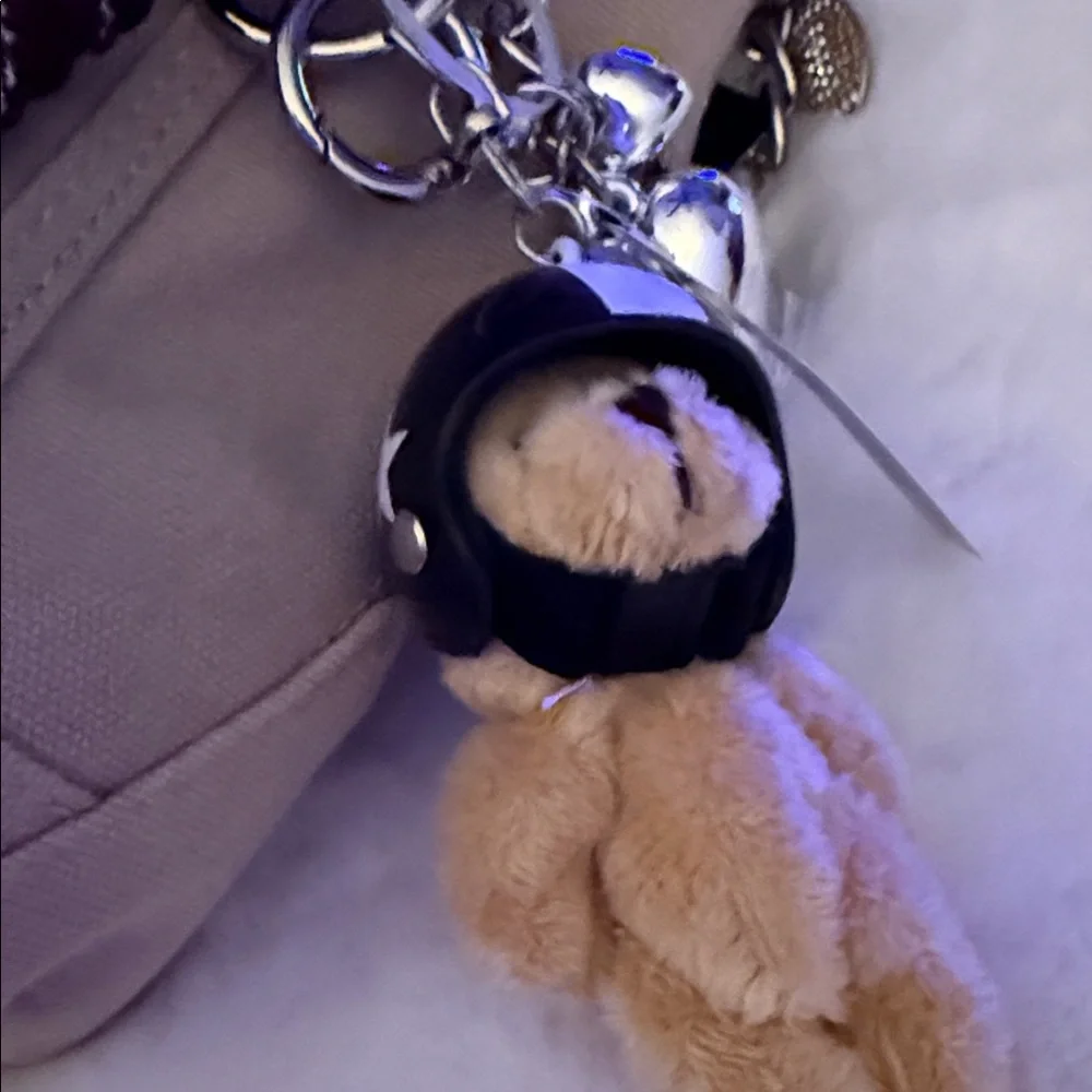 🏈🏈Madden Girl Beige Tote with Football Accents 🏈🏈 - Picture 3 of 9